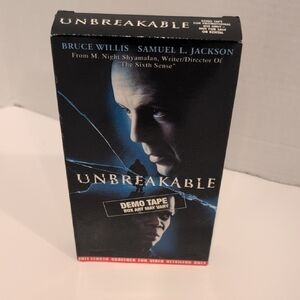 Screener Unbreakable VHS Demo Tape